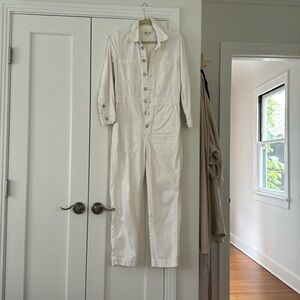 Madewell XS button down jumpsuit